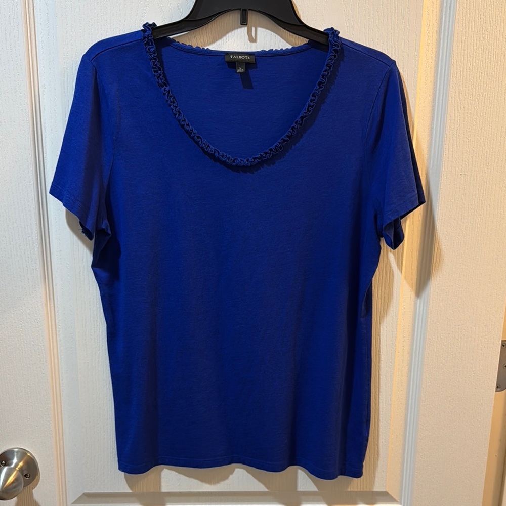Talbots Women's Blue Top